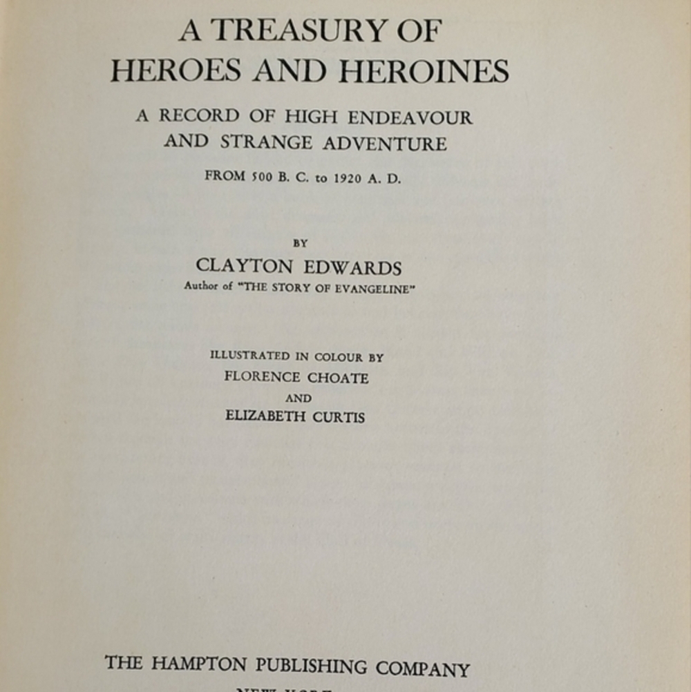 Antique/ Vintage Treasury of Heroes & Heroines‎ - Picture 6 of 9